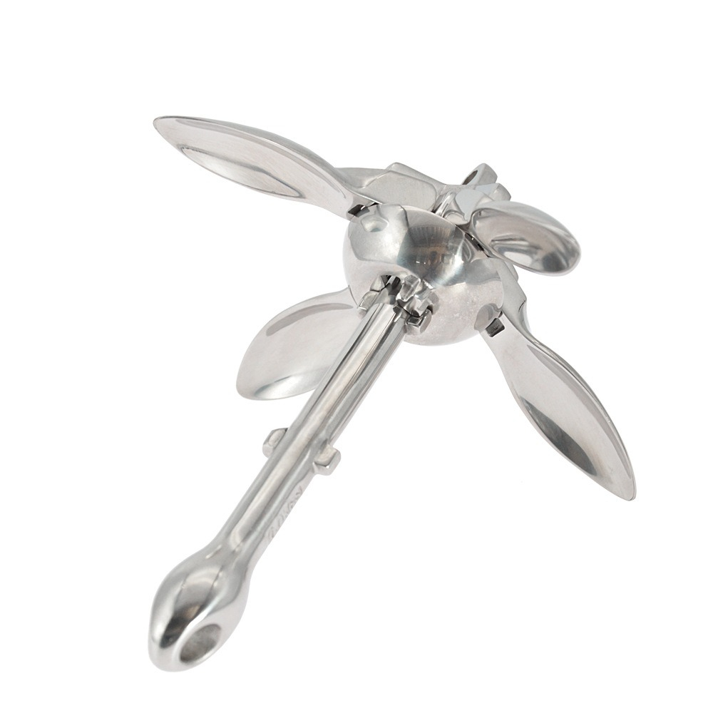 Fishing Boat Anchor - Folding Grapnel Anchor Kayak Inflatable Boat