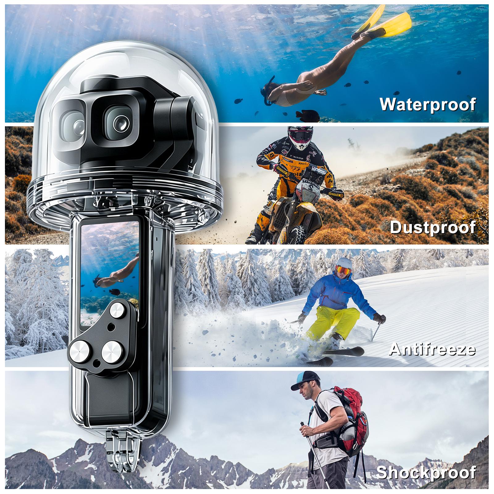 50m Underwater For Pocket 4P W - Fishing Boat Cover ulasan dan harga