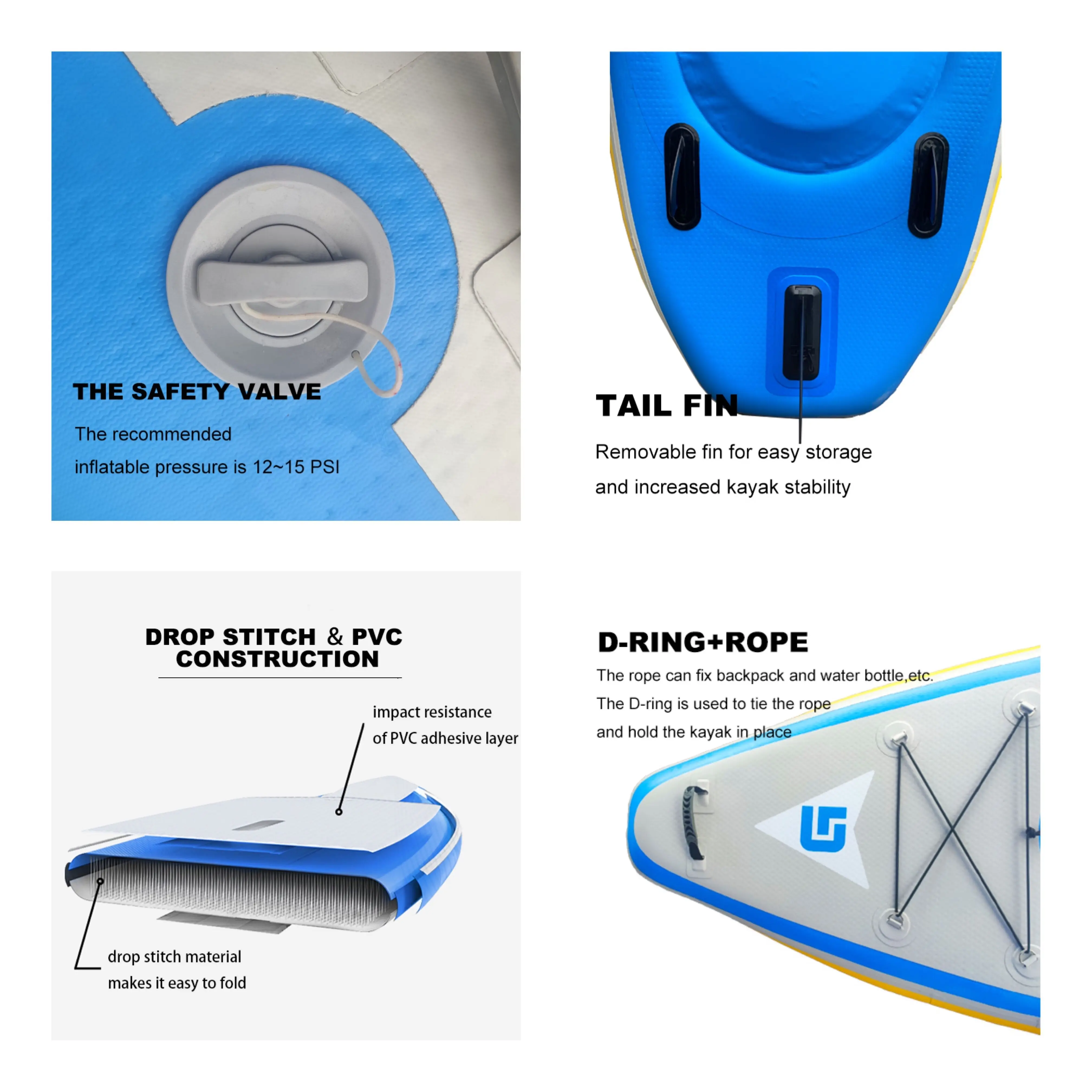 2 Person Factory Customized Fi - Fishing Boat Paddle ulasan dan harga