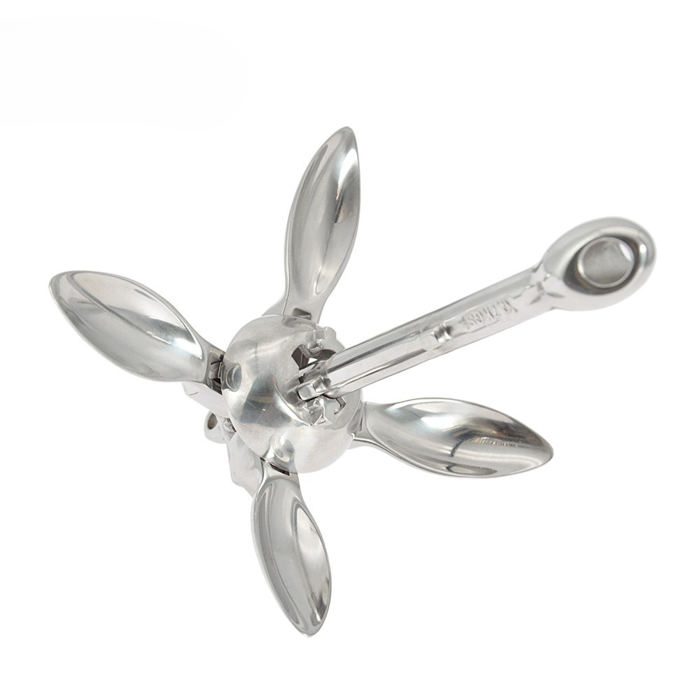 Folding Grapnel Anchor Kayak I - Fishing Boat Anchor ulasan dan harga