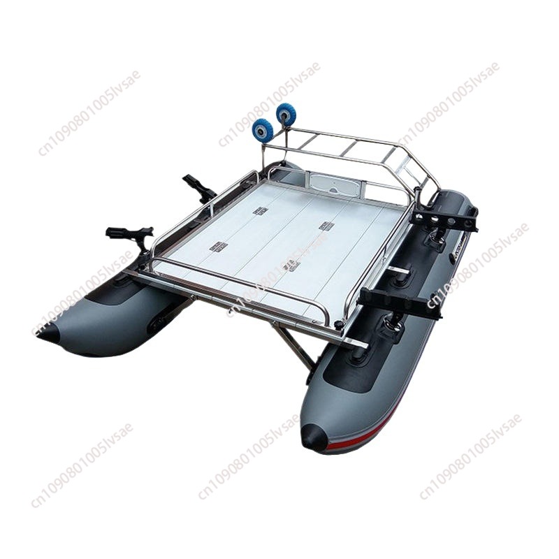 Aluminium Deck PVC Pontoon 1/2 - Fishing Boat Inflatable ulasan dan harga